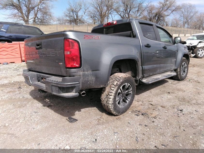 2022 CHEVROLET COLORADO 4WD Z71 VIN: 1GCGTDEN9N1276048