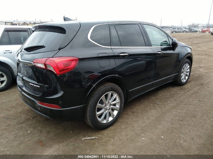 2020 BUICK ENVISION ESSENCE VIN: LRBFXCSA2LD137756
