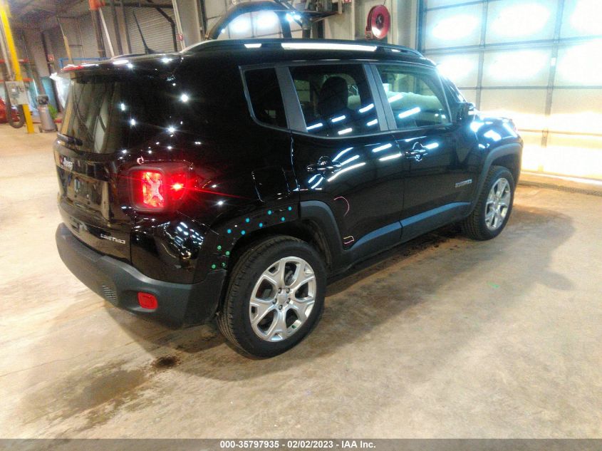 2022 JEEP RENEGADE LIMITED VIN: ZACNJDD13NPN63376
