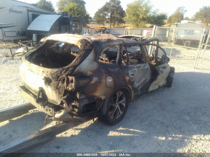 2022 SUBARU OUTBACK TOURING VIN: 4S4BTAPC1N3252556