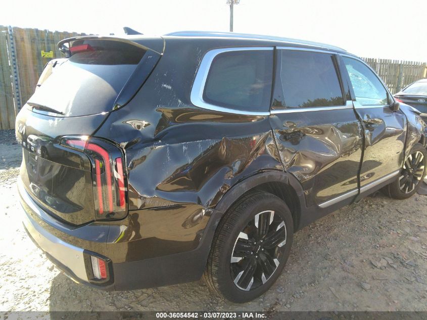2023 KIA TELLURIDE SX VIN: 5XYP54GC7PG343416