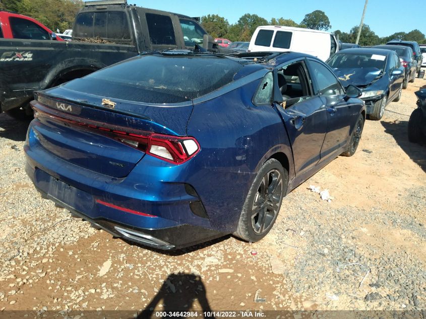 2022 KIA K5 GT-LINE VIN: 5XXG64J27NG091228