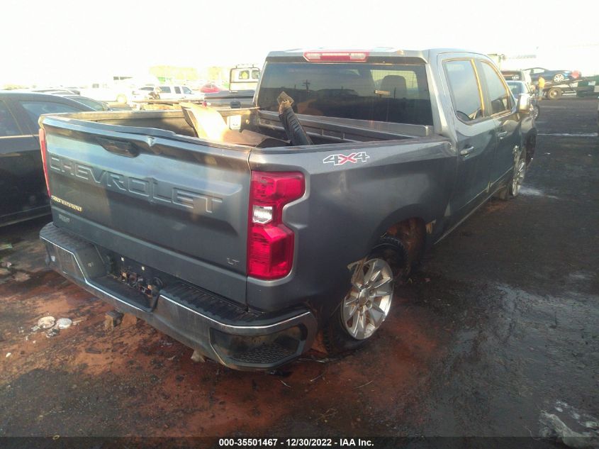 2021 CHEVROLET SILVERADO 1500 LT VIN: 3GCUYDED7MG324271