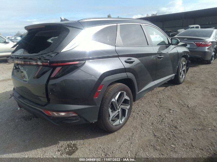2022 HYUNDAI TUCSON SEL VIN: 5NMJC3AE3NH105193