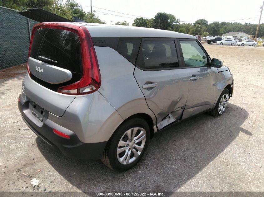 2022 KIA SOUL LX VIN: KNDJ23AU8N7800786