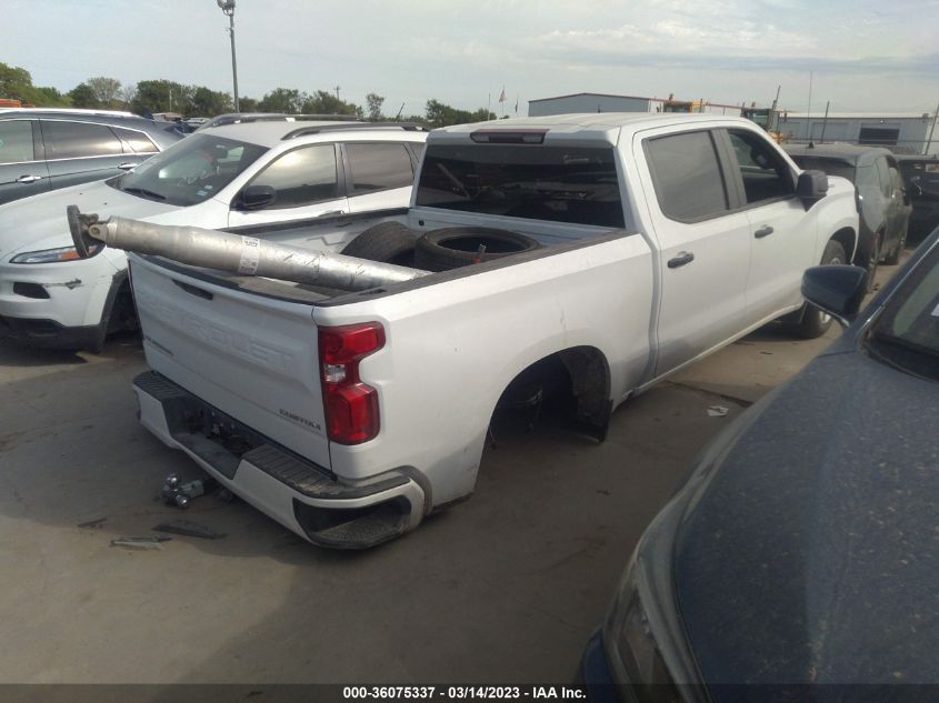 2022 CHEVROLET SILVERADO 1500 LTD CUSTOM VIN: 3GCPWBEK7NG187324