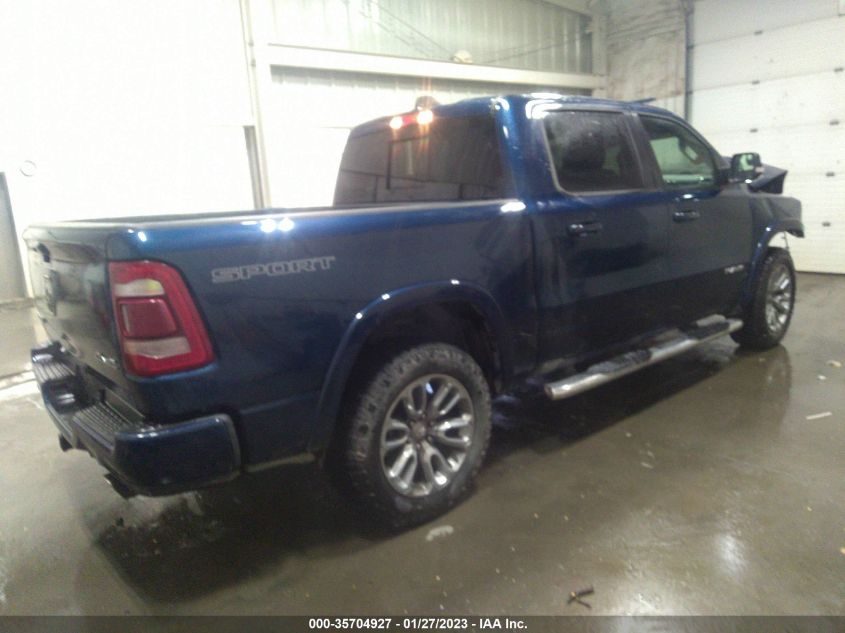 2021 RAM 1500 LARAMIE VIN: 1C6SRFJM3MN834301