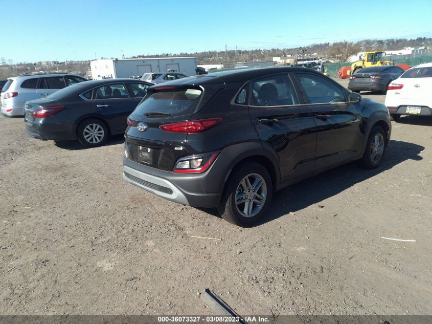 2022 HYUNDAI KONA SE VIN: KM8K2CAB0NU772918