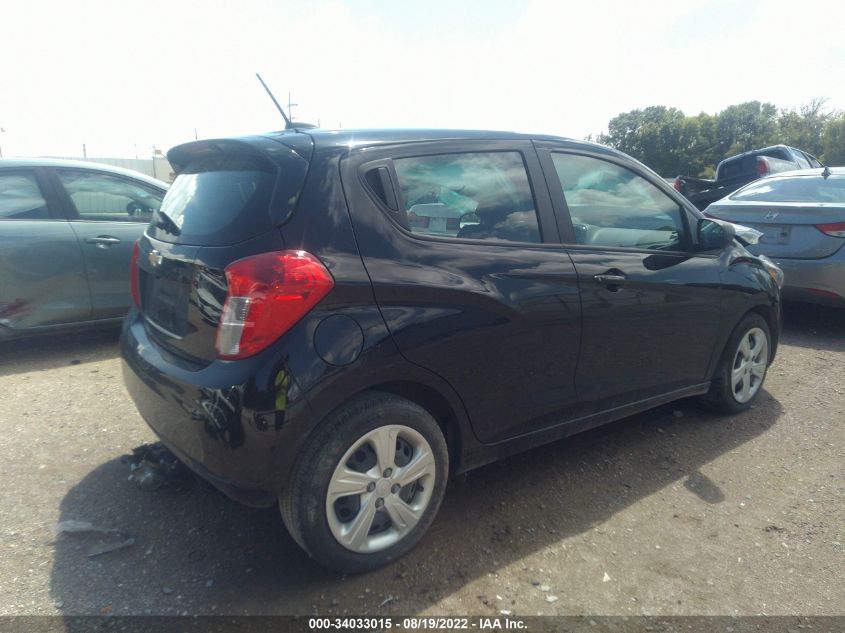 2021 CHEVROLET SPARK LS VIN: KL8CB6SA9MC739882