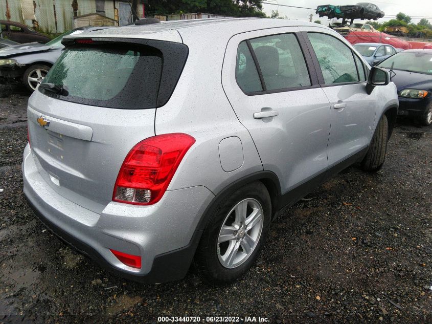 2020 CHEVROLET TRAX LS VIN: 3GNCJKSB6LL119108