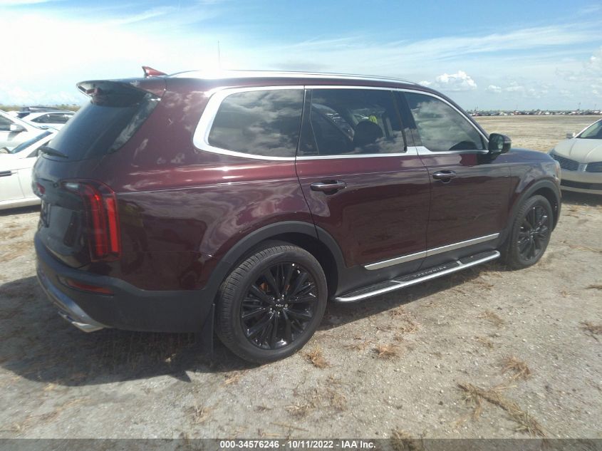 2022 KIA TELLURIDE SX VIN: 5XYP54HC8NG302868
