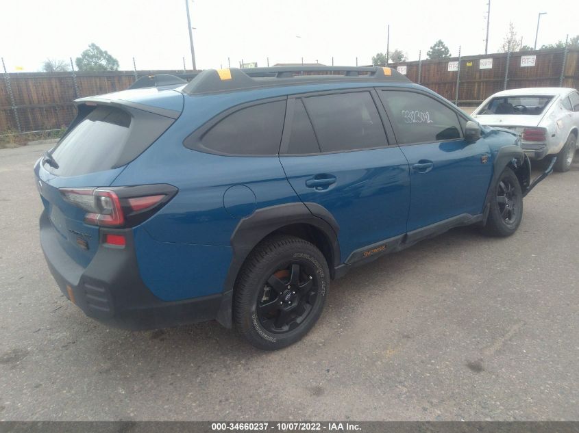 2022 SUBARU OUTBACK WILDERNESS VIN: 4S4BTGUDXN3131525