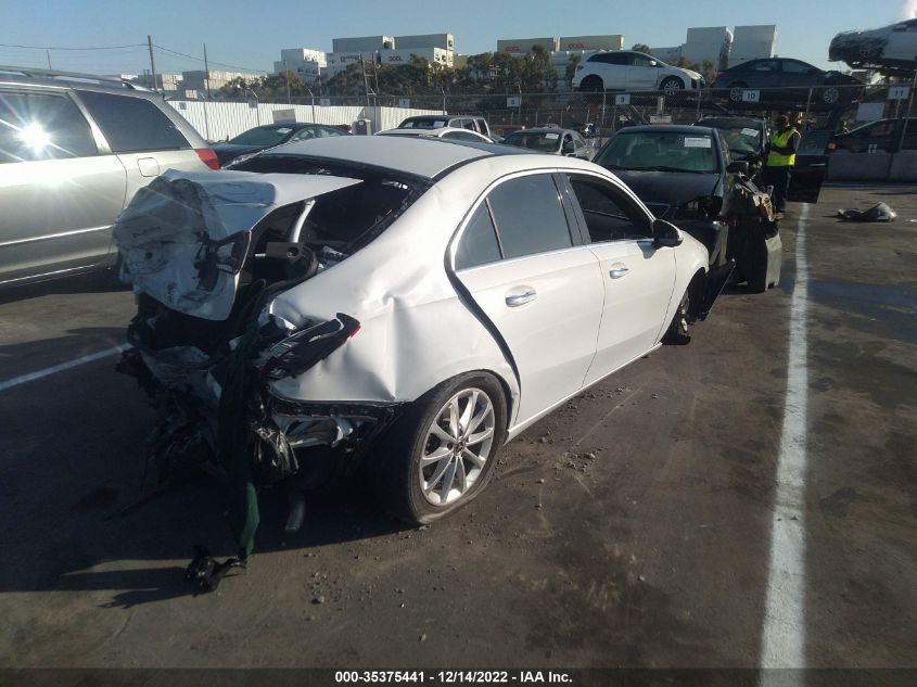 2020 MERCEDES-BENZ A-CLASS A 220 VIN: W1K3G4EB3LW042809