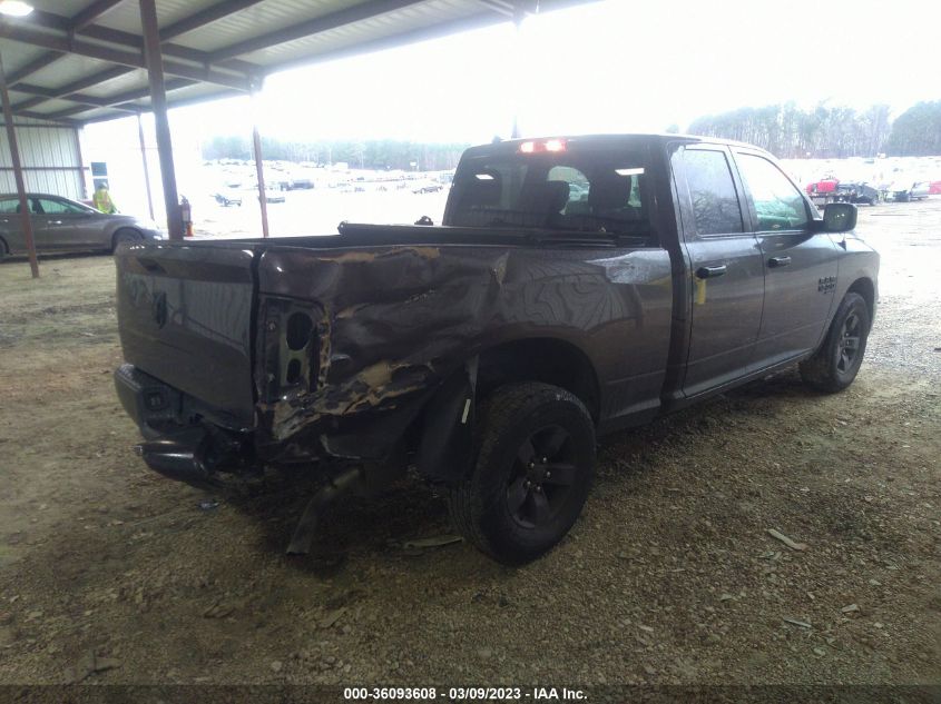 2022 RAM 1500 CLASSIC TRADESMAN VIN: 1C6RR6FG5NS155005