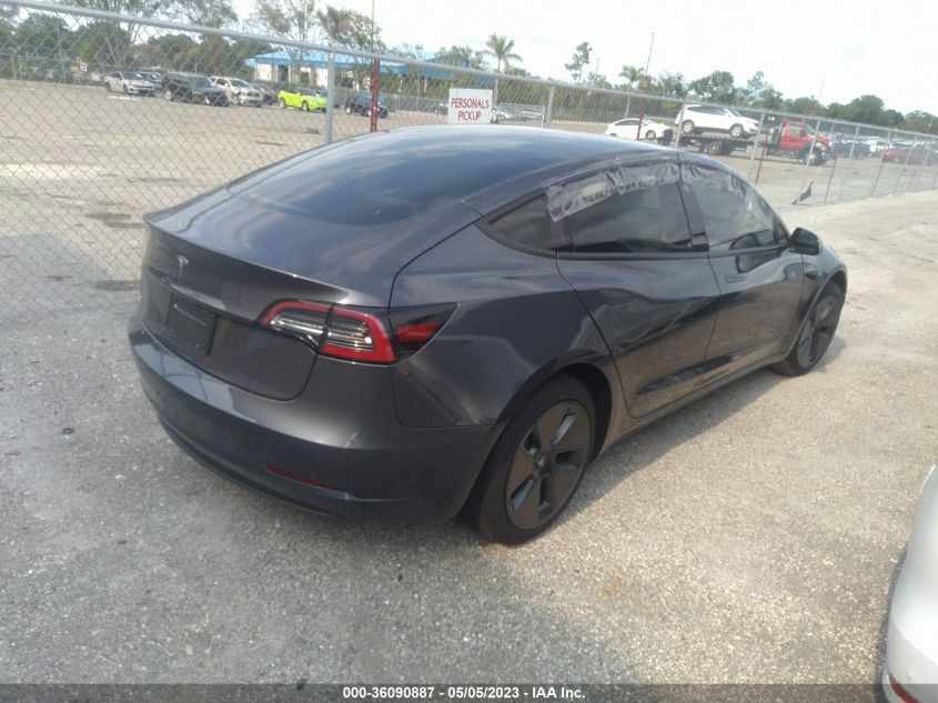 2023 TESLA MODEL 3 VIN: 5YJ3E1EA2PF421901