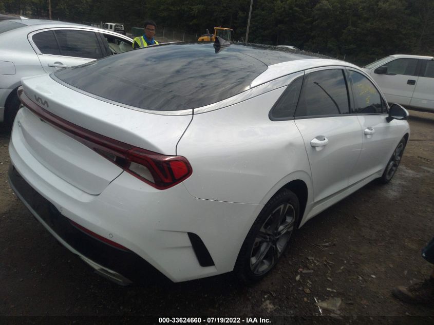 2022 KIA K5 EX VIN: 5XXG34J28NG122818