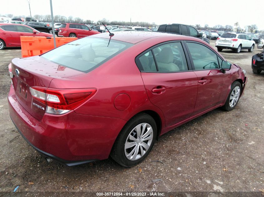 2022 SUBARU IMPREZA VIN: 4S3GKAB67N3609799