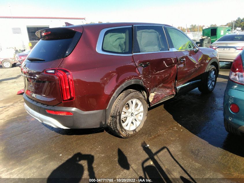 2022 KIA TELLURIDE LX VIN: 5XYP24HC6NG213986