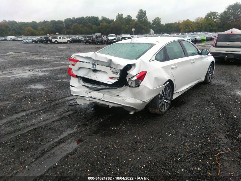 2022 HONDA ACCORD HYBRID EX-L VIN: 1HGCV3F56NA027127