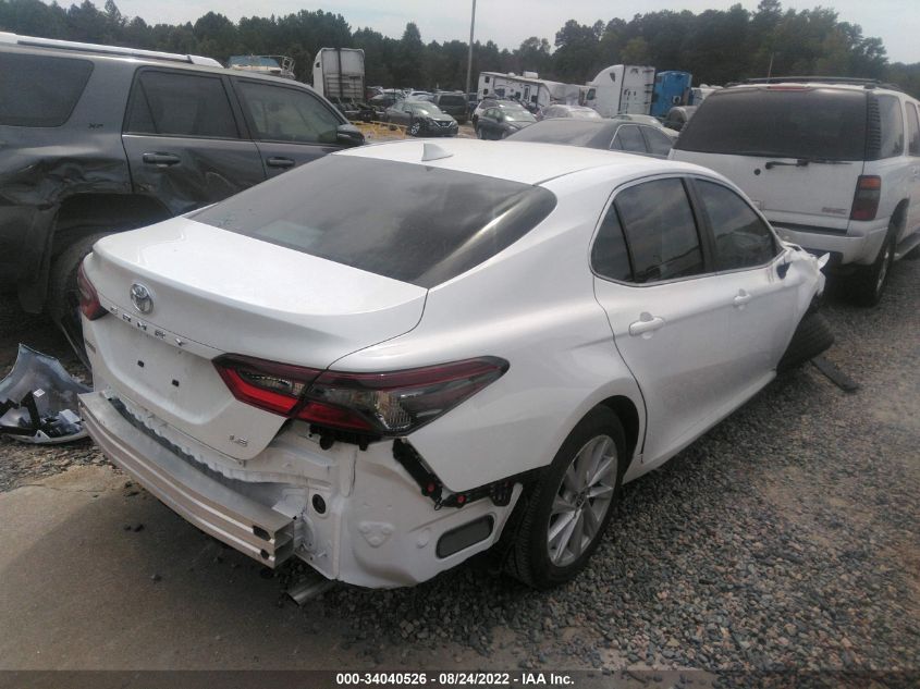 2022 TOYOTA CAMRY LE VIN: 4T1C11AK6NU066466