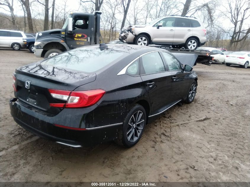 2021 HONDA ACCORD SEDAN EX-L VIN: 1HGCV1F59MA118900