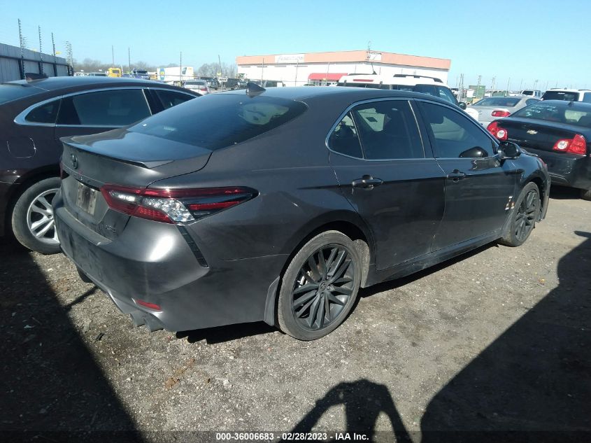 2022 TOYOTA CAMRY XSE VIN: 4T1K61AK1NU718617