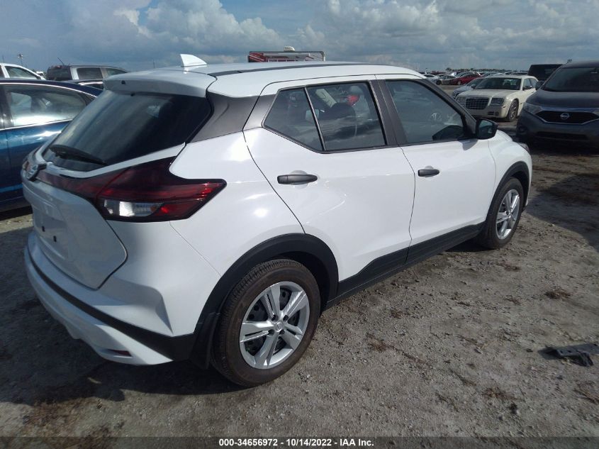2021 NISSAN KICKS S VIN: 3N1CP5BV0ML544430