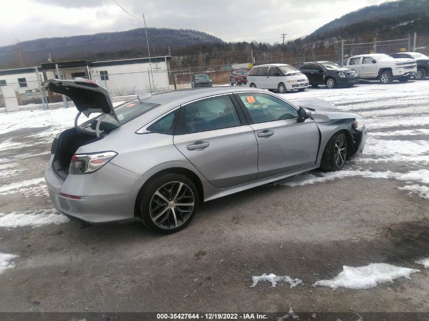 2022 HONDA CIVIC SEDAN TOURING VIN: 2HGFE1F92NH307102