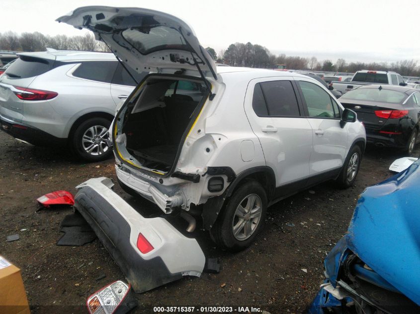 2022 CHEVROLET TRAX LS VIN: KL7CJKSM0NB548482