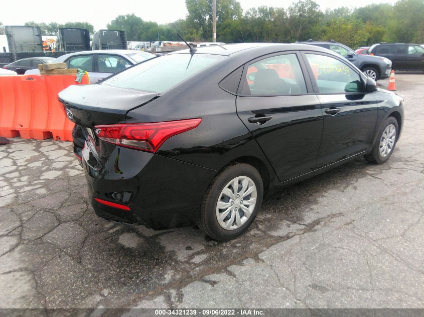 2022 HYUNDAI ACCENT SE VIN: 3KPC24A69NE178621