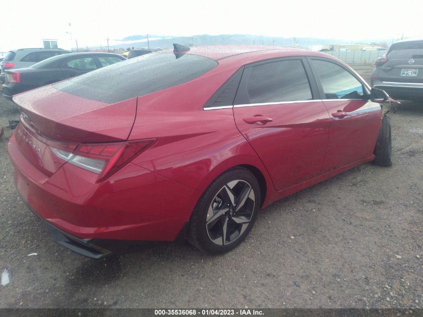 2022 HYUNDAI ELANTRA SEL VIN: KMHLN4AG5NU338880