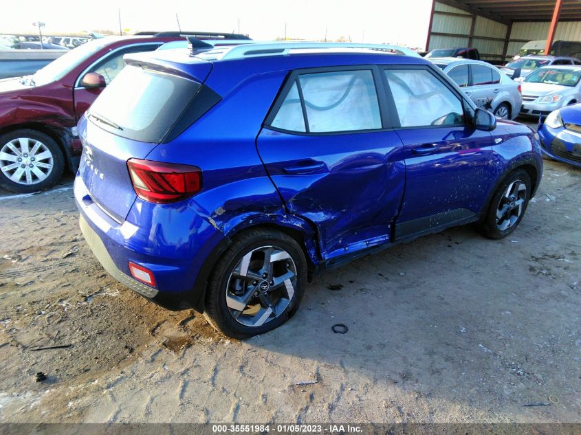 2022 HYUNDAI VENUE LIMITED VIN: KMHRC8A32NU148863