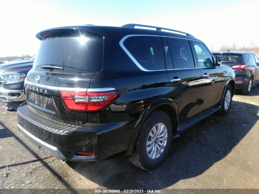 2022 NISSAN ARMADA SV VIN: JN8AY2AD9N9676951