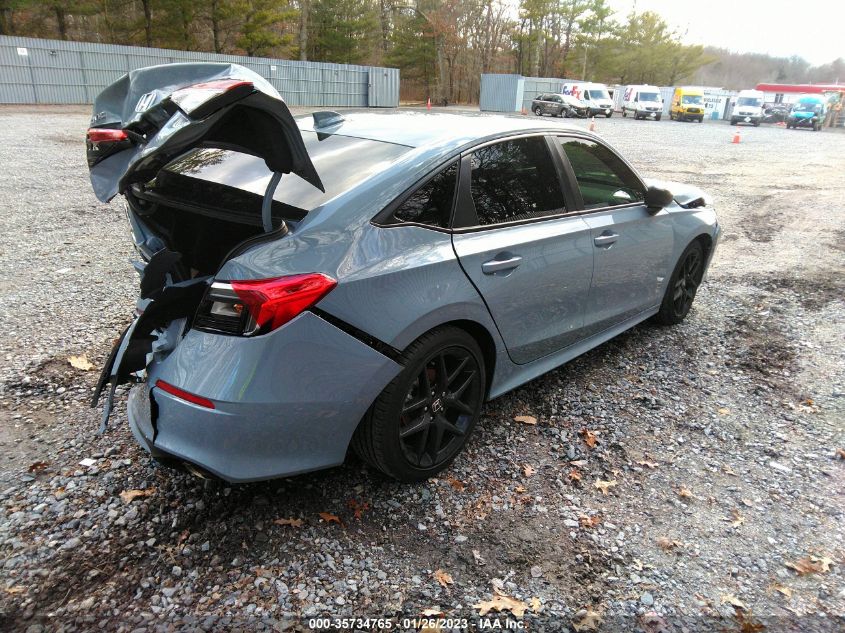 2022 HONDA CIVIC SEDAN SPORT VIN: 2HGFE2F55NH595703