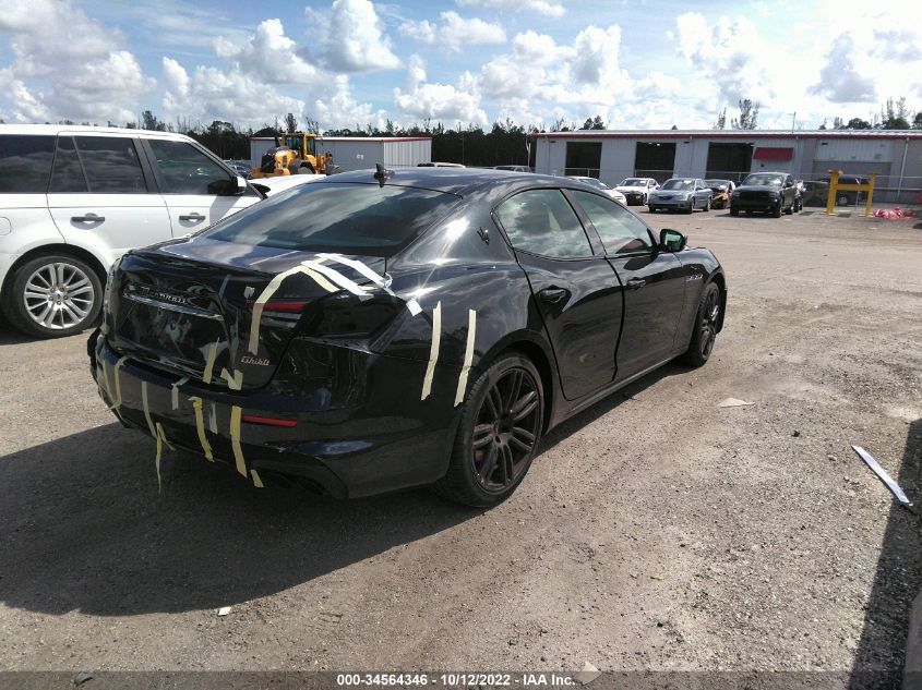 2022 MASERATI GHIBLI MODENA VIN: ZAM57YSM0N1385640