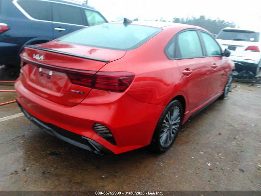 2022 KIA FORTE GT-LINE VIN: 3KPF54AD8NE441278