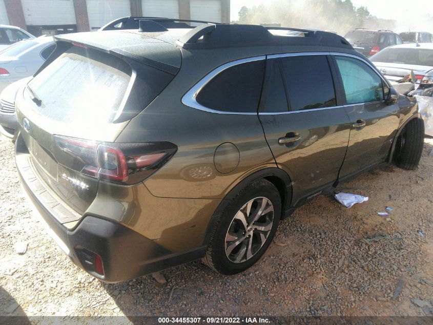 2022 SUBARU OUTBACK LIMITED VIN: 4S4BTANC0N3120617