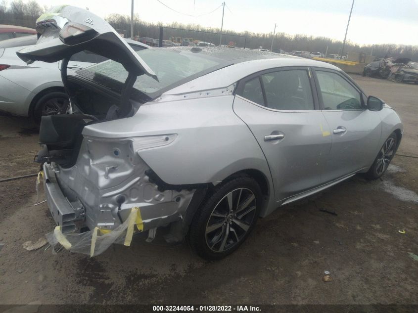 2020 NISSAN MAXIMA SL VIN: 1N4AA6DV9LC378563