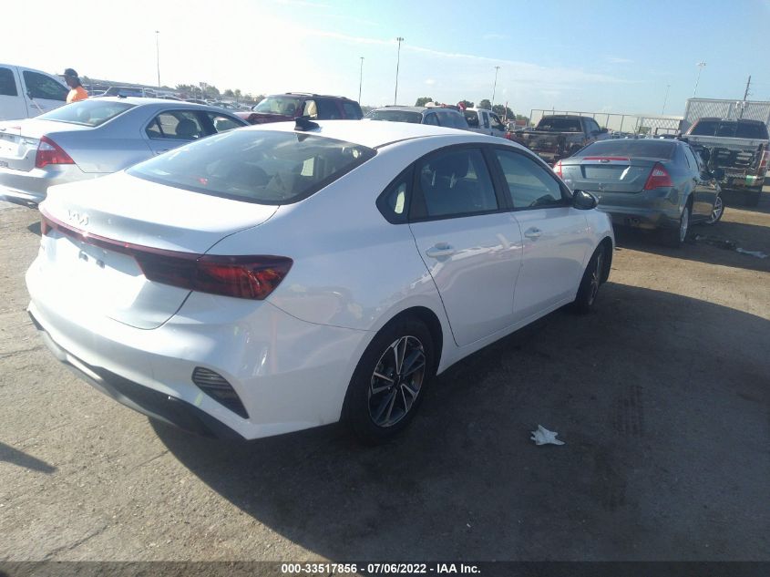 2022 KIA FORTE LXS VIN: 3KPF24AD3NE424168