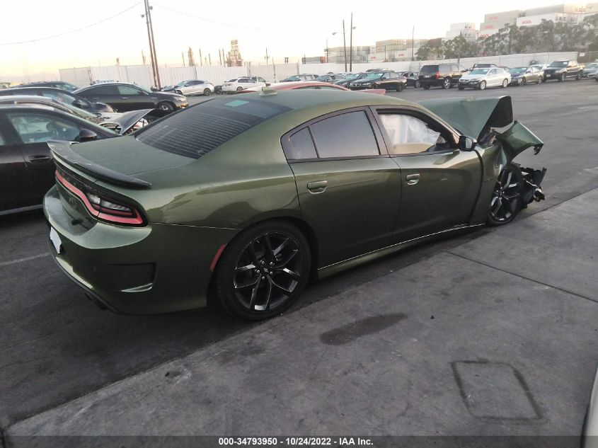 2022 DODGE CHARGER R/T VIN: 2C3CDXCT8NH169710