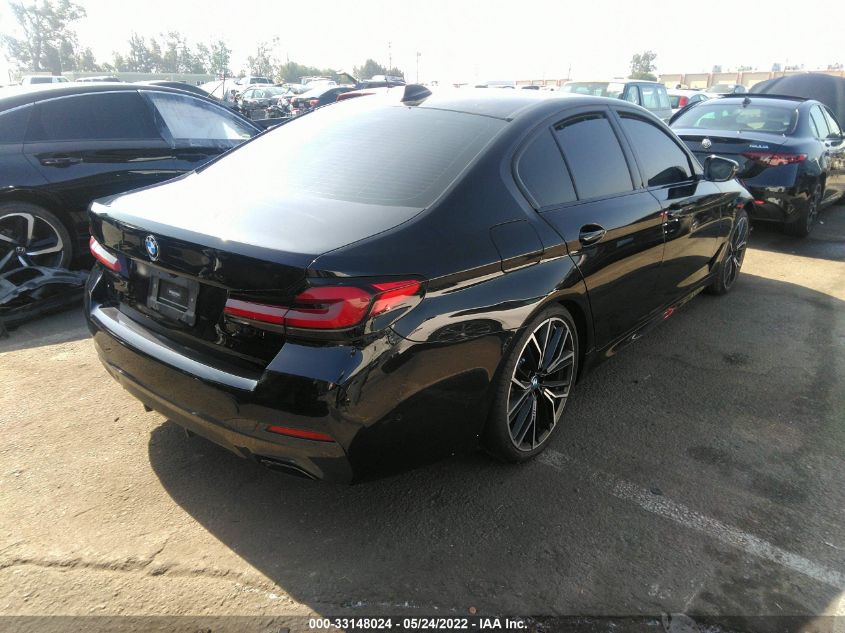 2022 BMW 5 SERIES 530I VIN: WBA53BH01NWX39831