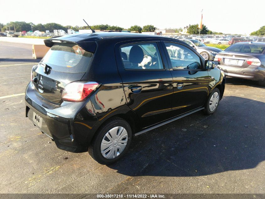 2021 MITSUBISHI MIRAGE ES/LE/CARBONITE EDITION VIN: ML32AUHJ8MH008500