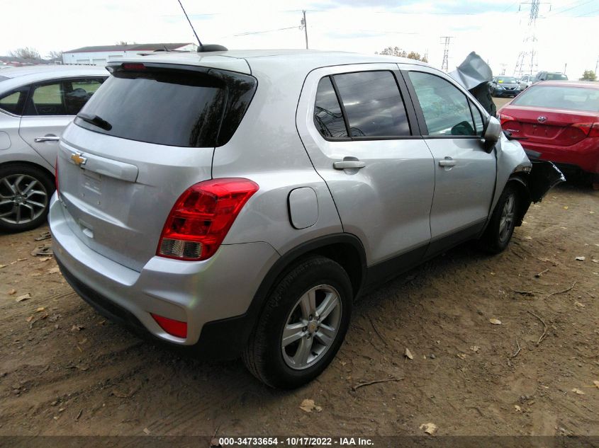 2021 CHEVROLET TRAX LS VIN: KL7CJNSB8MB355205