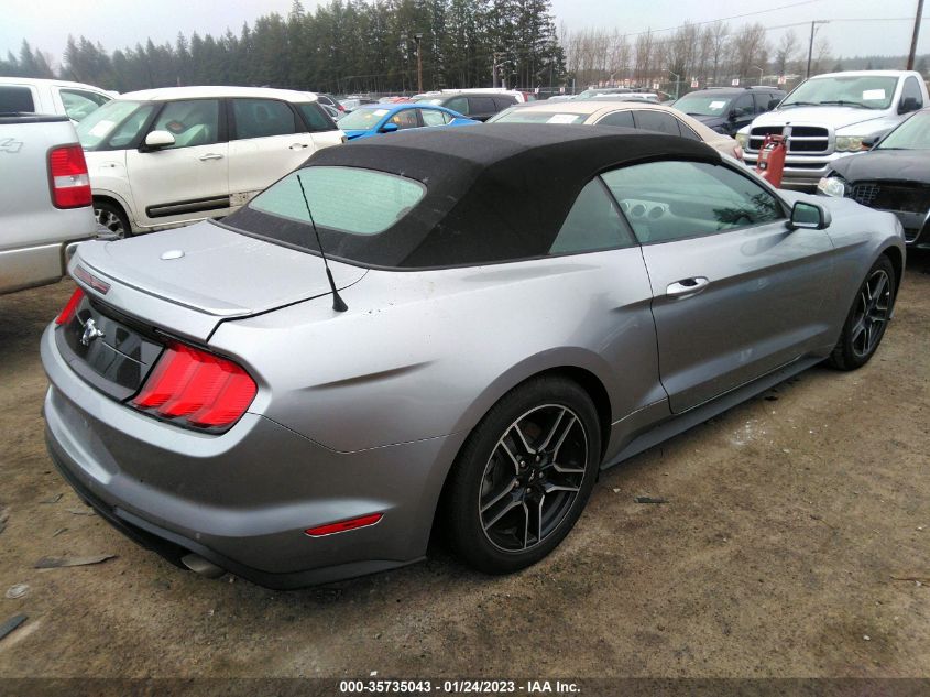 2022 FORD MUSTANG ECOBOOST VIN: 1FATP8UH2N5101743
