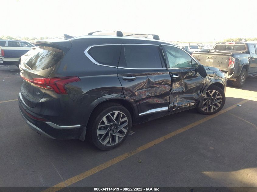 2022 HYUNDAI SANTA FE CALLIGRAPHY VIN: 5NMS54AL4NH445021