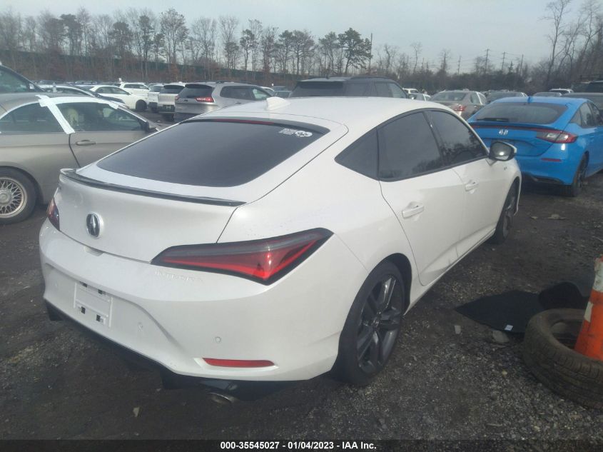 2023 ACURA INTEGRA W/A-SPEC TECH PACKAGE VIN: 19UDE4G76PA004539