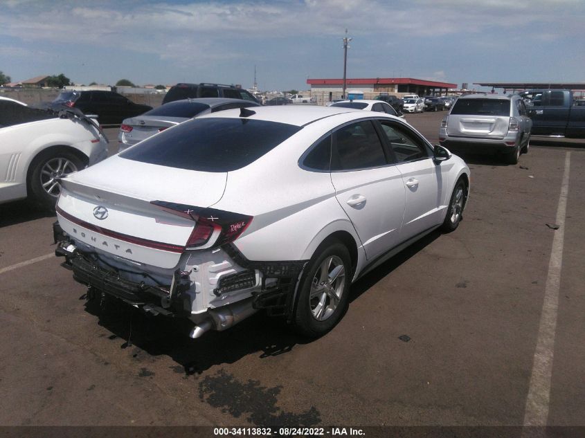 2022 HYUNDAI SONATA SE VIN: 5NPEG4JA5NH148719