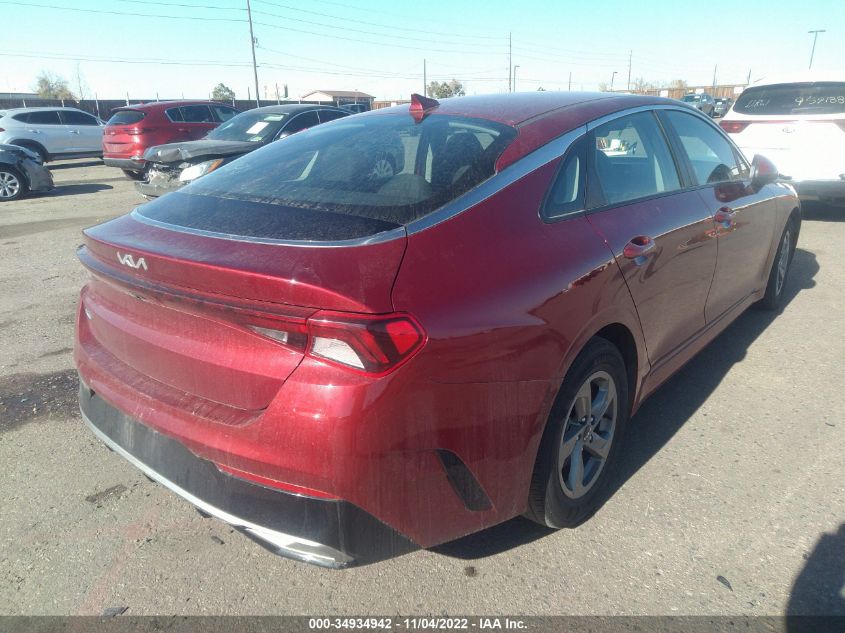 2022 KIA K5 LXS VIN: 5XXG14J28NG120413