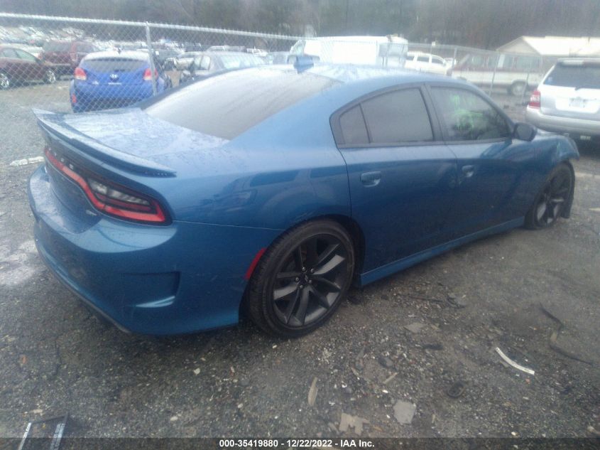 2021 DODGE CHARGER GT VIN: 2C3CDXHG5MH648760