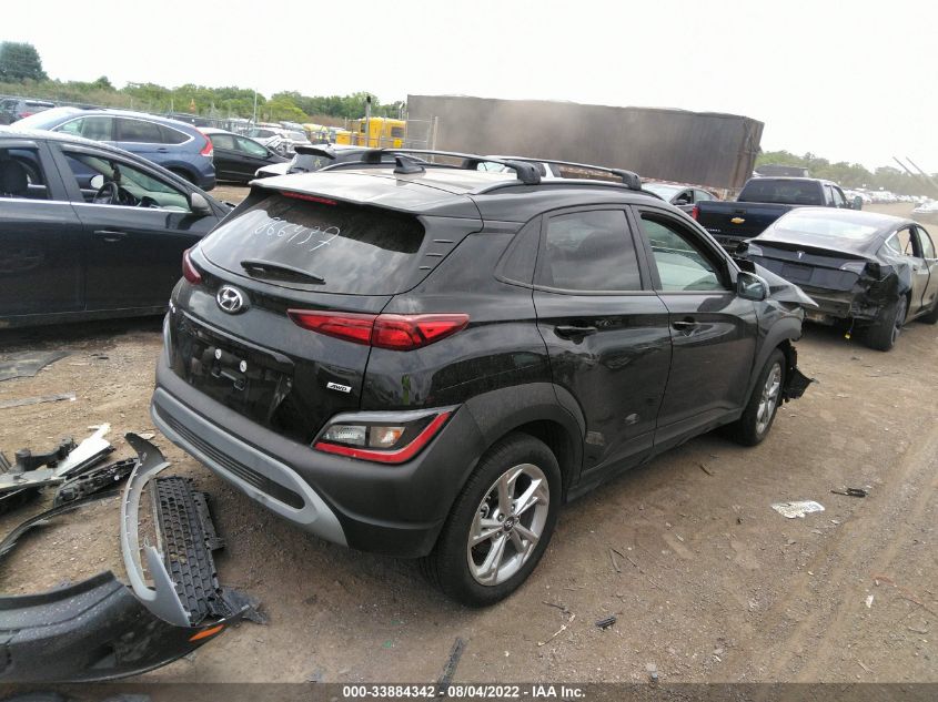2022 HYUNDAI KONA SEL VIN: KM8K3CAB9NU866437